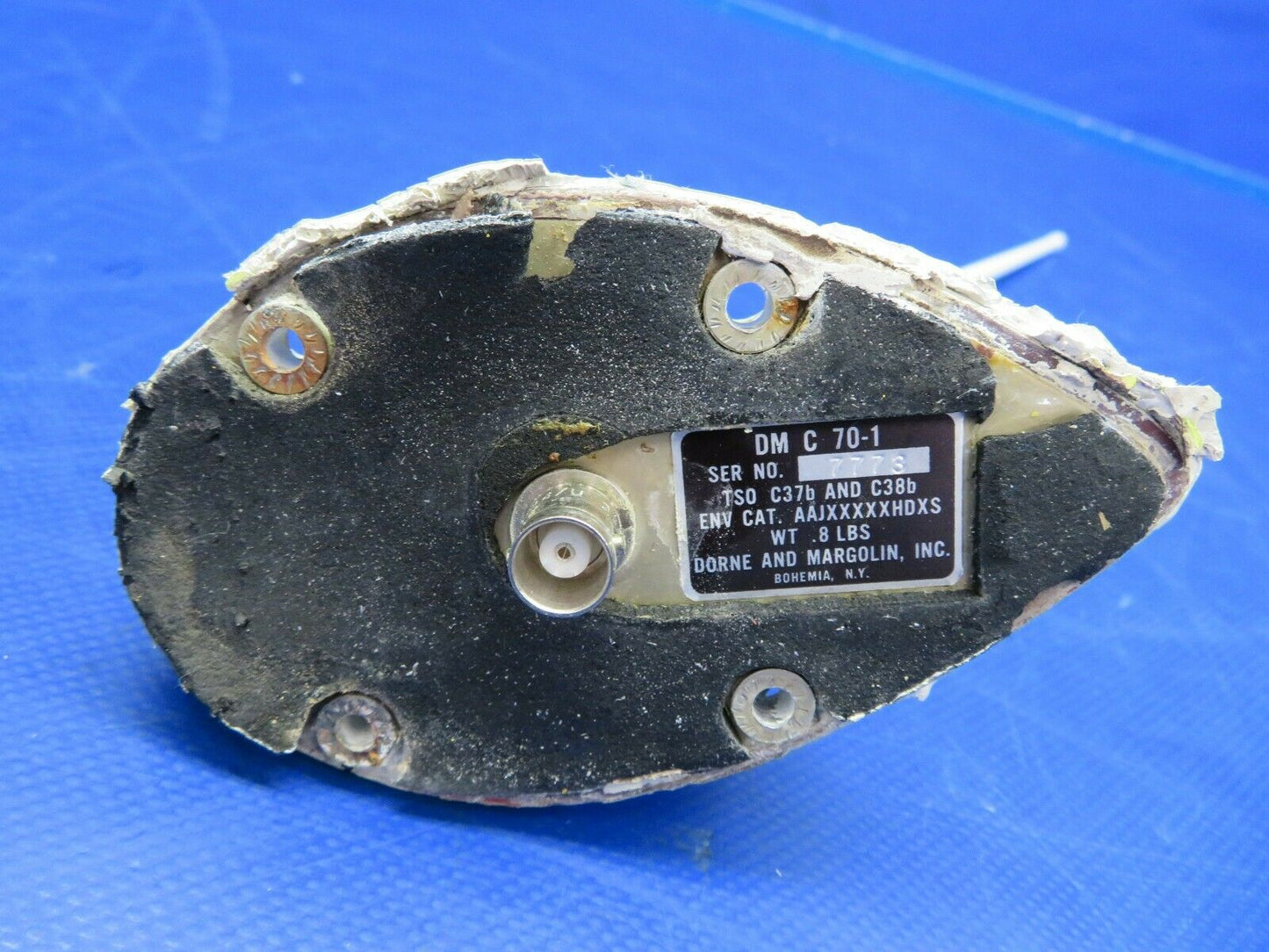 Piper PA-32RT-300 Dorne & Margolin VHF Com Antenna DM C 70-1 (0520-518)