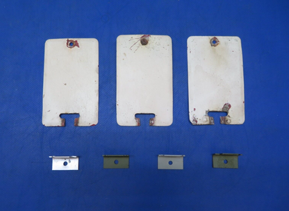 Stinson 108-1 Fuel Tank Strap Covers & Clips P/N 108-1101014 LOT (0823-517)