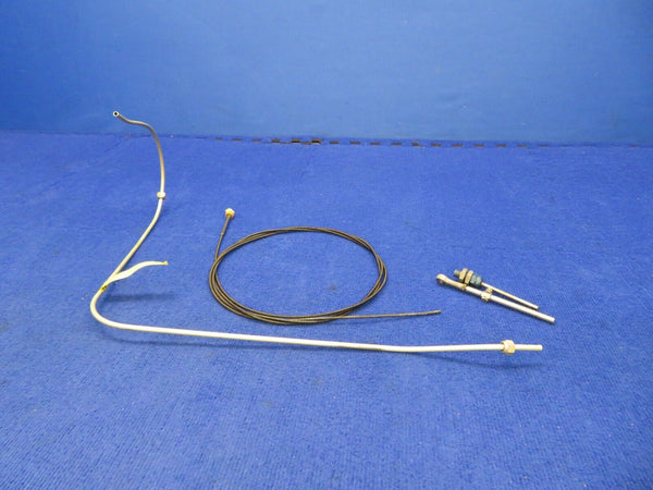 1956 Cessna 310 RH Carb Air Control Cable & Conduit P/N 0850250-1 (0522-304)