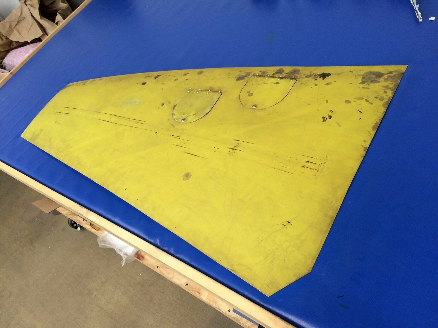 Piper Aztec Nose Panel Assy Left Front P/N 19447-18 / -018 (0117-71)