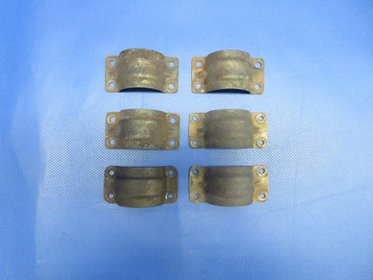 Cessna Exhaust Riser Clamp Half P/N 0750161-25 LOT OF 6 (0224-632)