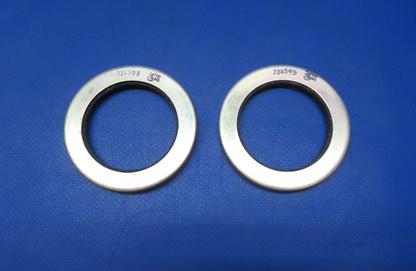 Piper Gear Seal w/ Felt P/N 214595 LOT OF 2 NOS (0623-450)