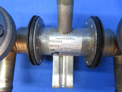 Airborne Piper PA-31P-350 Pressure Manifold P/N 1H24-12 CORE (0923-543)