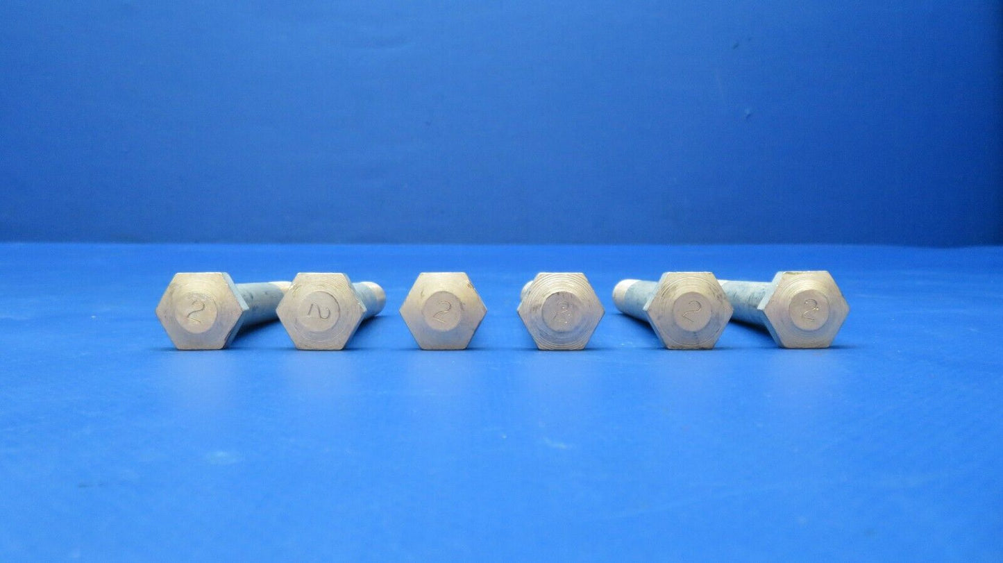 McCauley Propeller Bolt w/ Paperwork P/N A2126-2 SET OF 6 NOS (0523-263)
