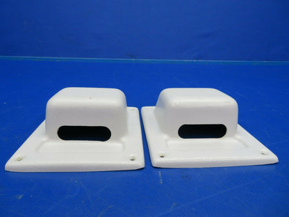 Beech Baron B58P Escutcheon Shoulder Harness 102-530049-4 Gray 1 Pair (0320-94)