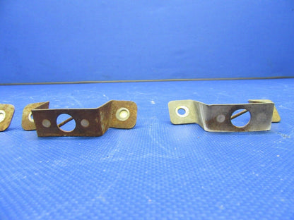 Beech F35 Cowling Fastener Brackets RH FWD Center & Rear P/N 35-910244 (1021-391