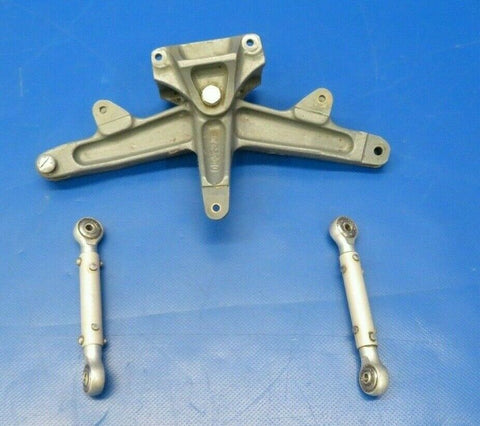 Beech Baron 95-B55 Rudder Bellcrank LH Tube & Bracket P/N 96-524010-1 (0320-104)