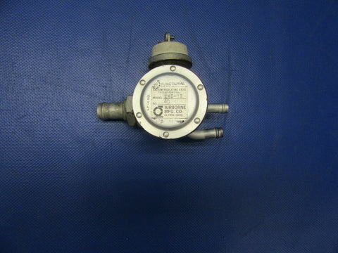 Piper PA-32RT Airborne Vacuum Regulating Valve P/N 2H3-19 (0521-523)