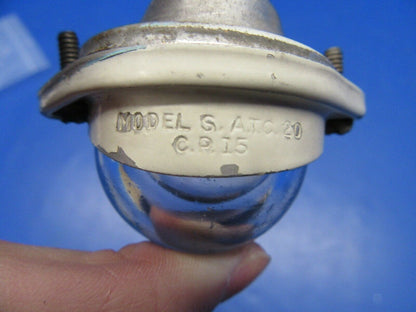 Grimes Model SATC 20 C.P. 15 12V Rear Position Light Clear (0519-383)