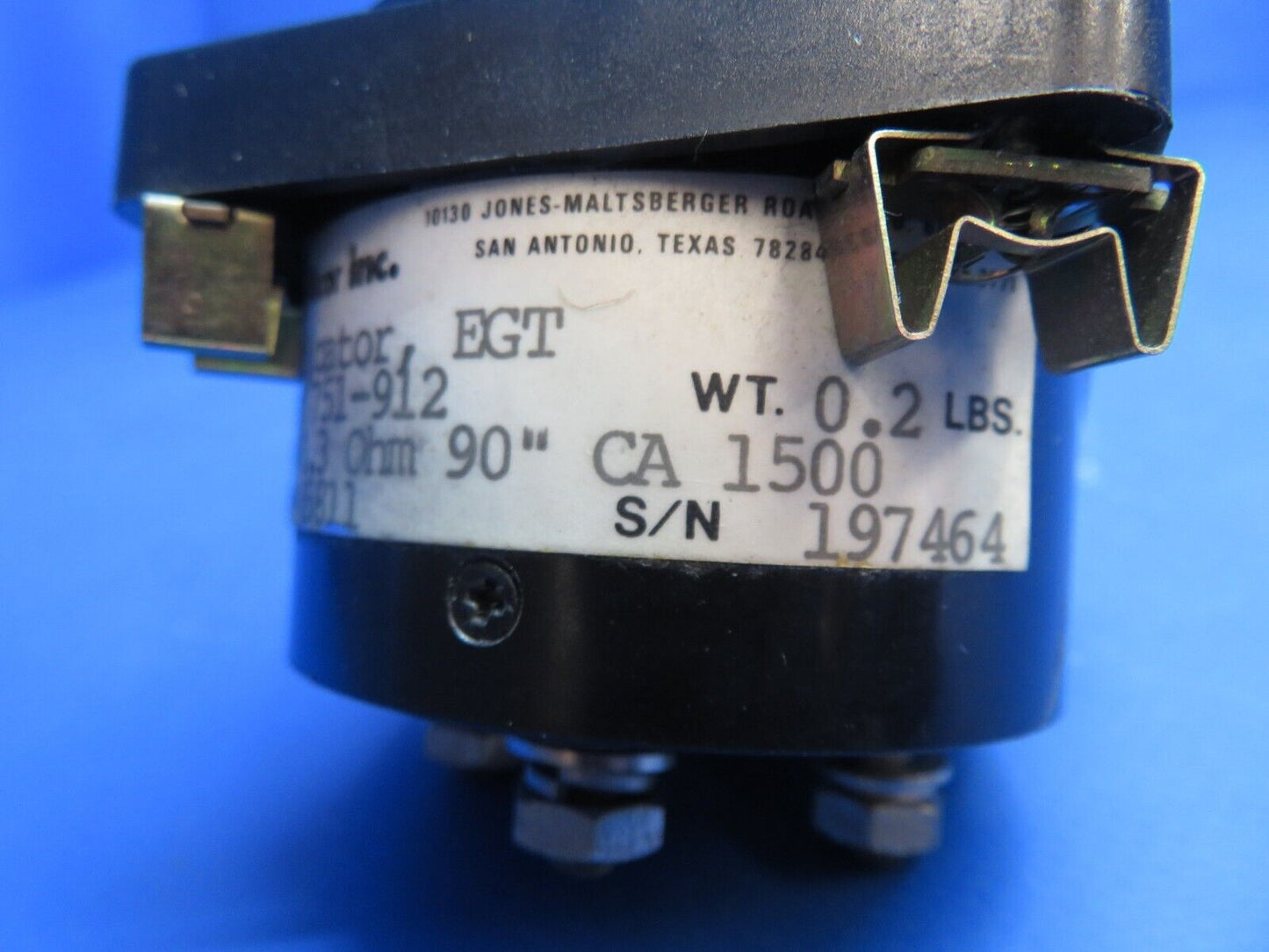 Piper PA-28-236 Dakota Alcor EGT Indicator P/N 45811 (0223-830)