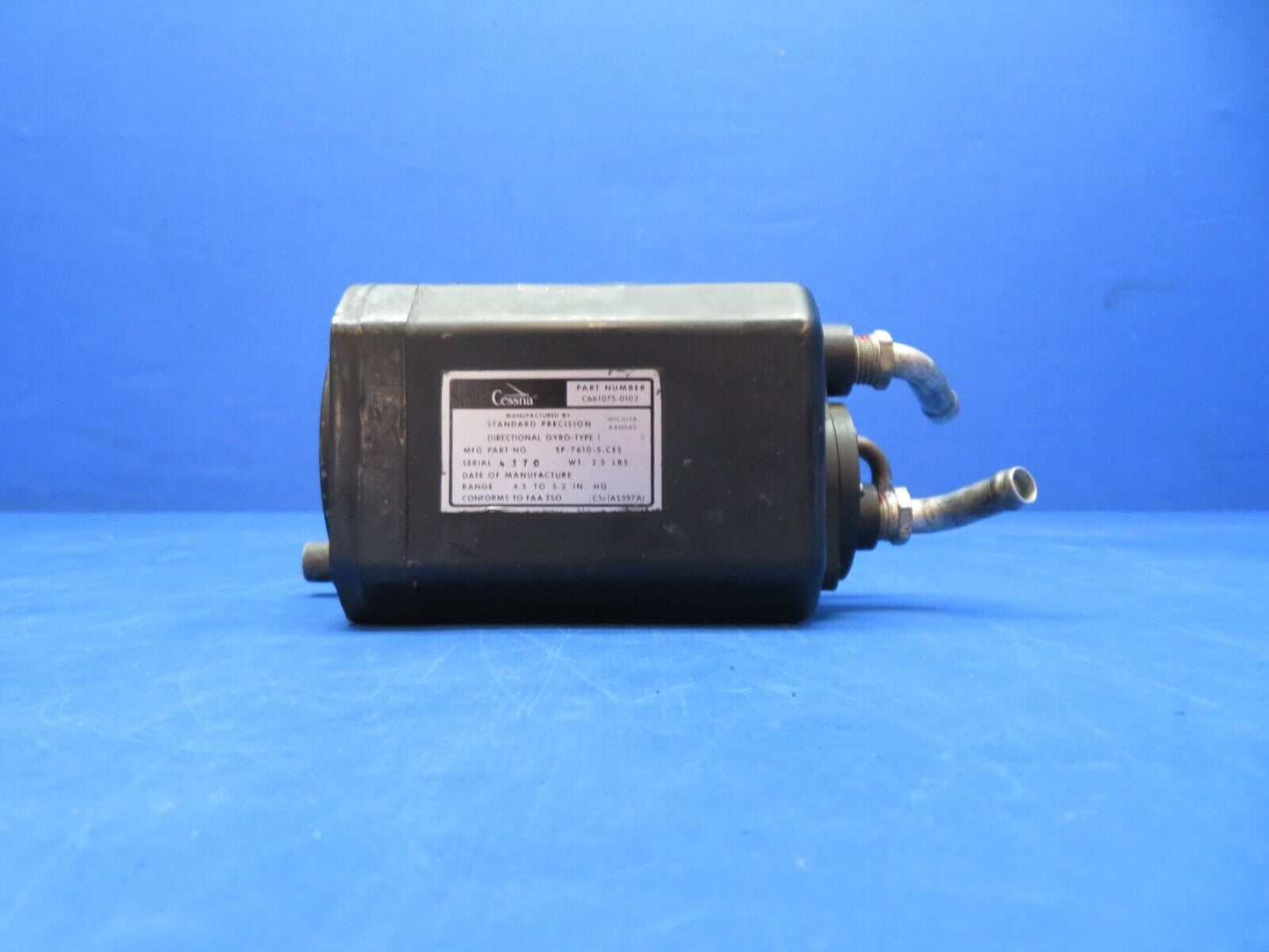 Standard Precision Directional Gyro P/N SP-7610-5-CES CORE (0923-427)