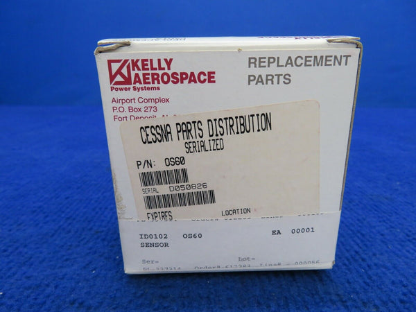 Kelly Aerospace Electrodelta Overvoltage Sensor P/N OS60 NOS w/ 8130 (0522-12)