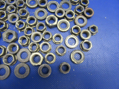 Continental Cylinder Base Crankcase Nuts & Washers Assortment of 76 (0921-662)