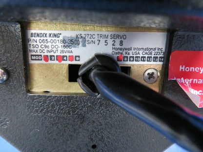 Diamond DA40-180 Bendix King KS-272C Trim Servo 28V 065-0018-3500 (0120-356)