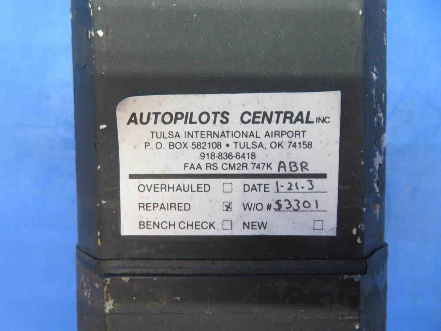 Aviation Instrument Directional Gyro - Slaved P/N 424-1 CORE (0823-304)