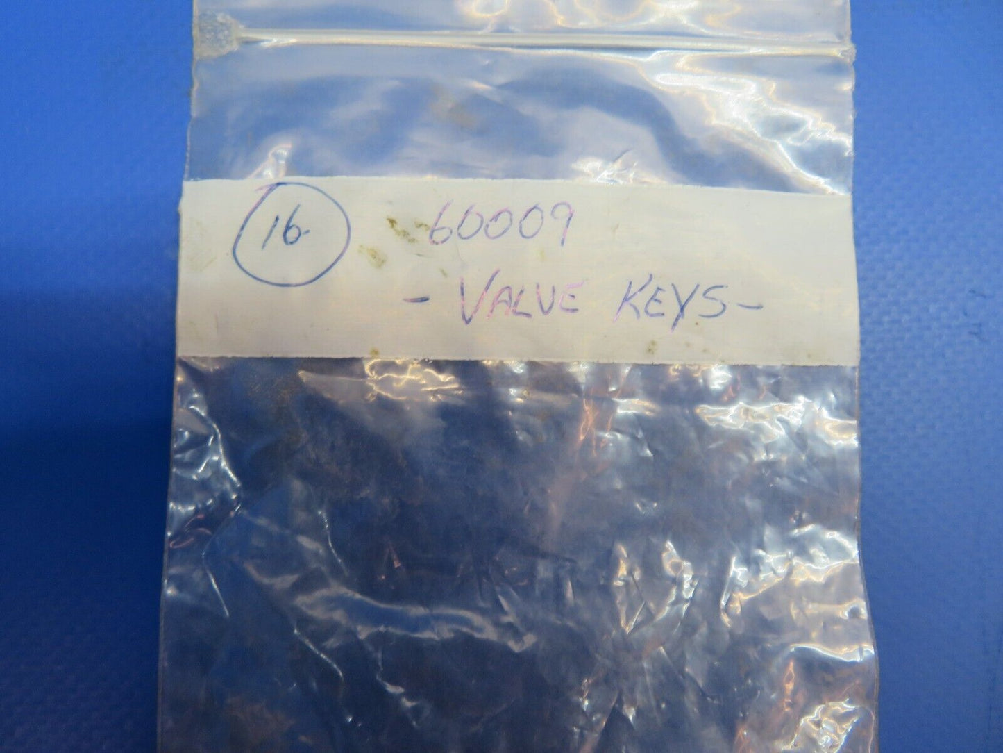 Lycoming Valve Key P/N 6009 LOT OF 16 NOS (1022-531)