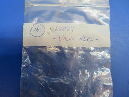 Lycoming Valve Key P/N 6009 LOT OF 16 NOS (1022-531)