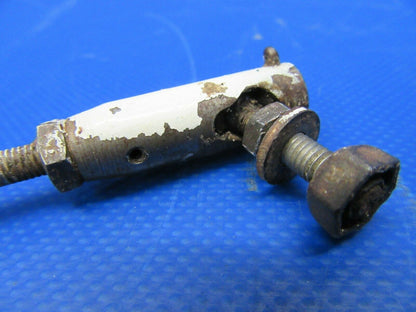 Beech Baron 95-B55 LH Nose Gear Door Actuator Rod Assy P/N 35-825191-1 (0220-281