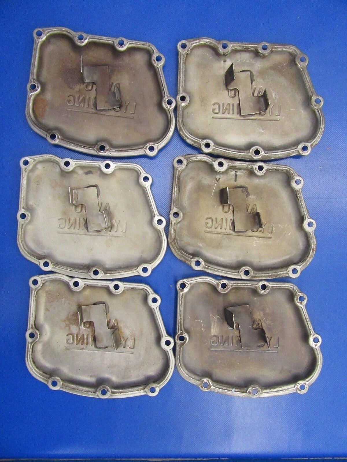 Lycoming Rocker Covers 540/720 P/N 72242 LOT OF 6 (1017-37)