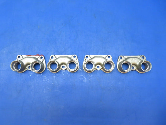 Continental E-225 Pushrod Housing Flange P/N 531186 LOT OF 4 (0723-571)