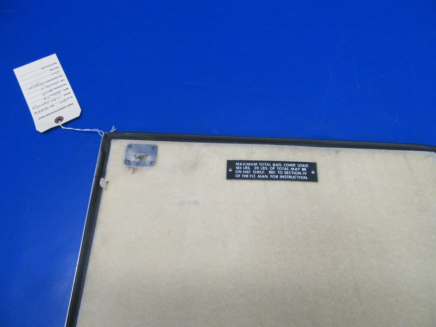 Bellanca 17-30A Super Viking Baggage Door P/N 206156-0 (0819-230)