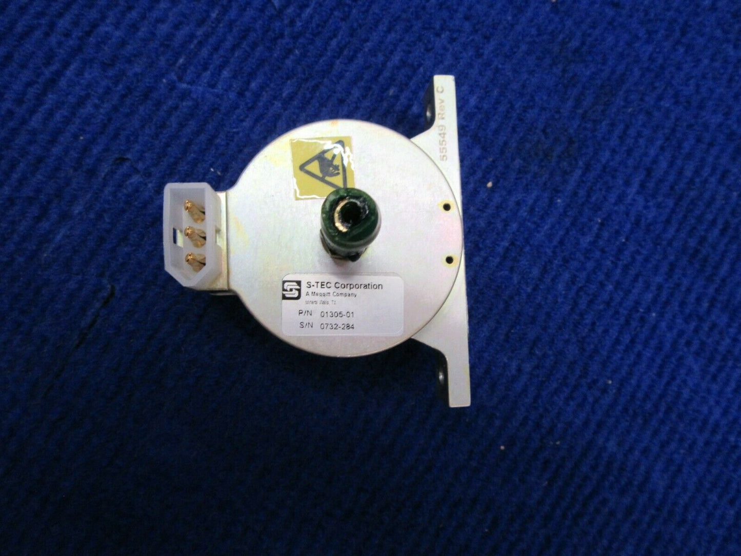 S-Tech Static Pressure Transducer P/N 01305-01 Cirrus SR-22 (1121-604)