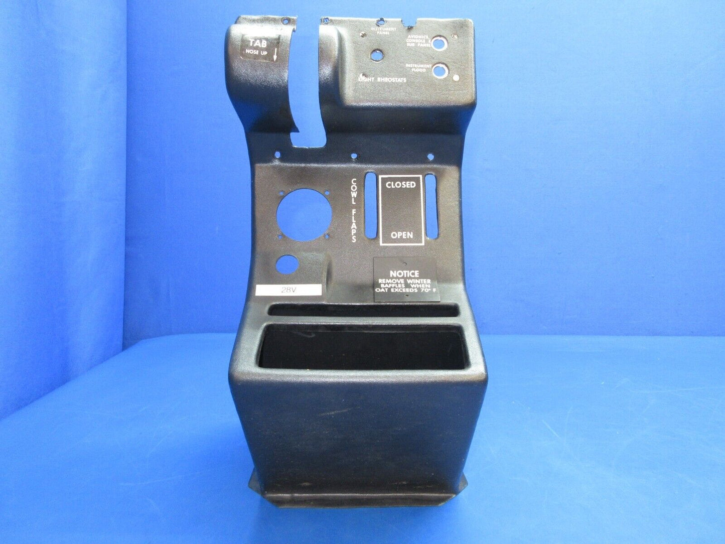 Beech 95-B55 Baron Pedestal Cover w/ Side Panel (0623-723)