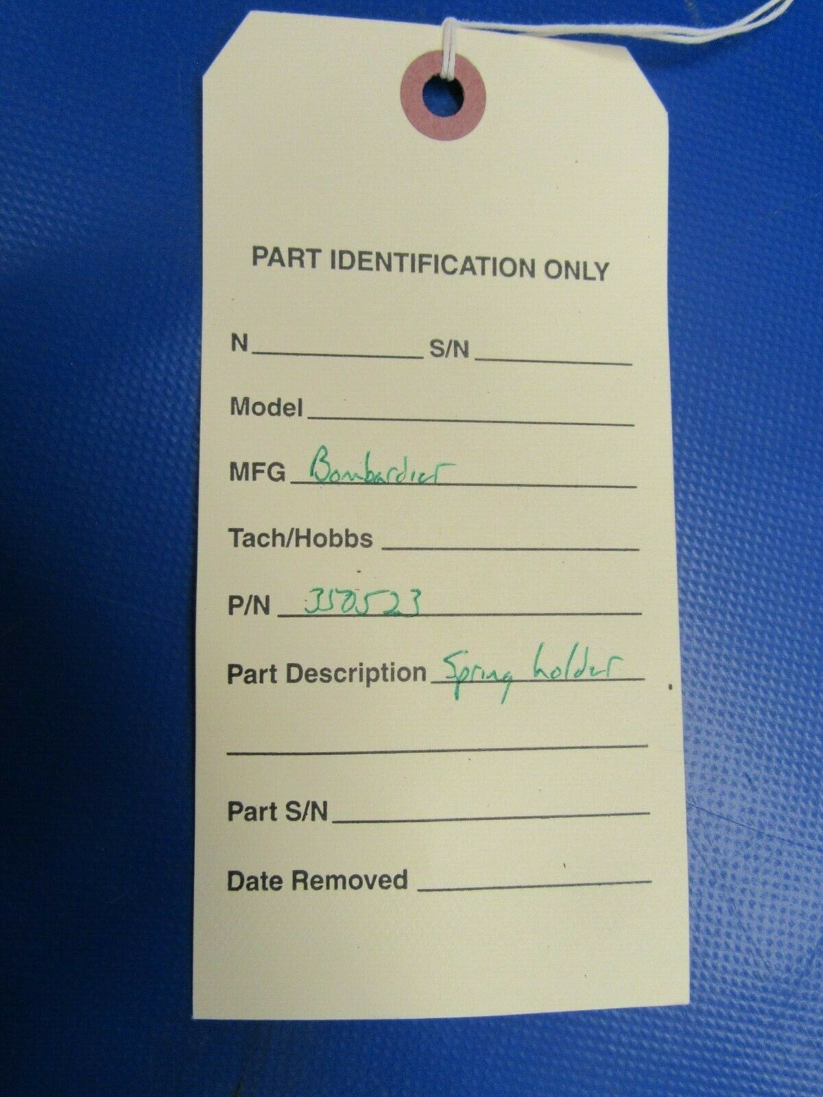 Bombardier Spring Holder Adapter P/N 350523 NOS (0419-327)