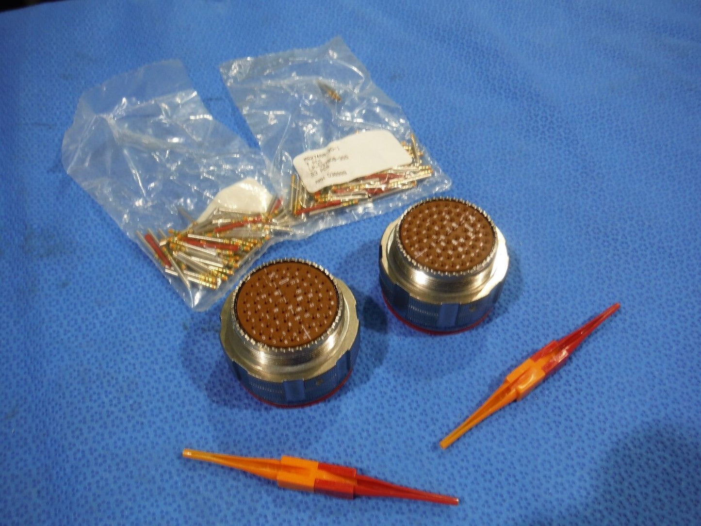 Deutsch Circular Connectors  LOT OF 2  P/N D38999/26FJ61SB  (1015-30)