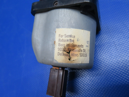 Borg Electric Clock P/N CA-7619, 58-380077-1 TESTED (0324-1734)