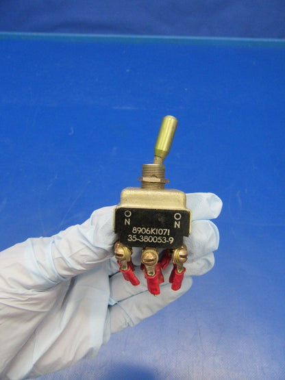 Beech Baron Toggle Switch P/N 35-380053-9 (1217-140)