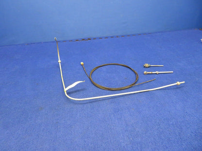 1956 Cessna 310 RH Carb Air Control Cable & Conduit P/N 0850250-1 (0522-304)