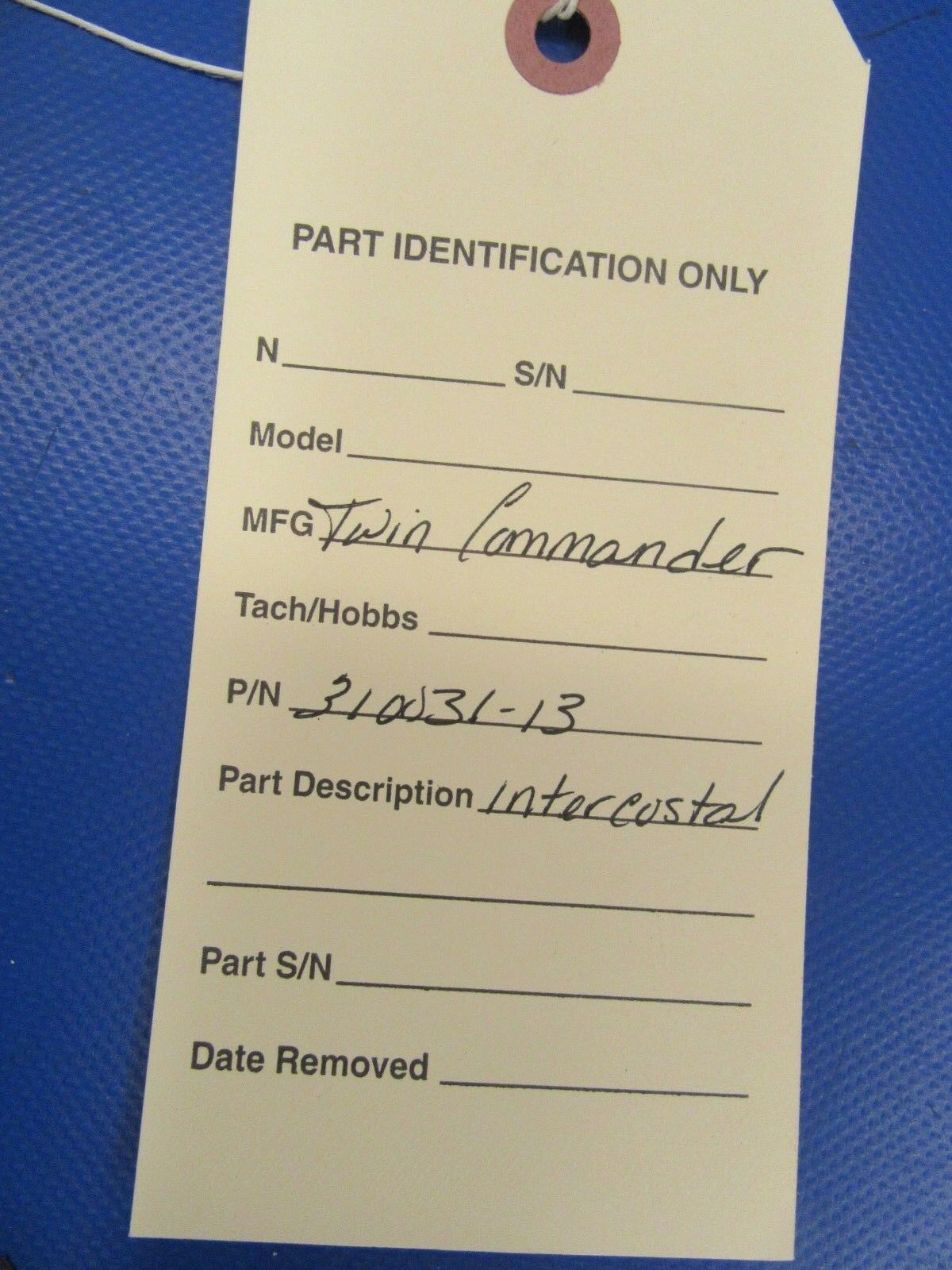 Twin Commander Intercostal P/N 310031-13 (0918-47)