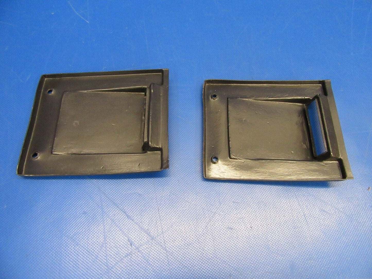 Beech Bonanza A36 Escutcheon Seat Belt Black 58-530140-1 LOT OF 2 (0719-106)