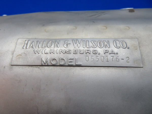 Cessna 175 Hanlon & Wilson RH Exhaust Muffler Shroud P/N 0550176-2 (0324-112)