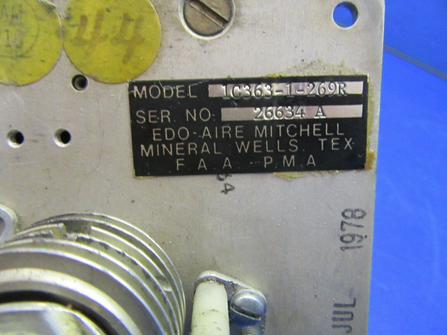 Piper Lance Edo Aire Roll Servo P/N IC363-1-269R (0521-529)