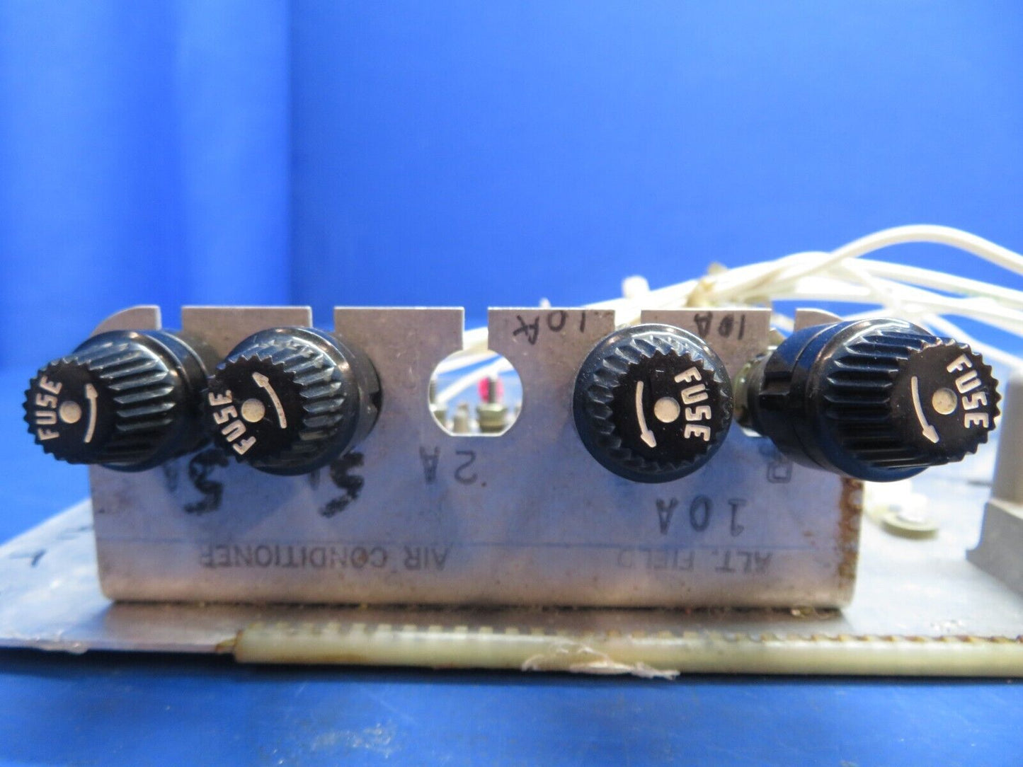 Piper Aerostar 602P Plate Assy Electrical System P/N 640076-11 (0123-987)