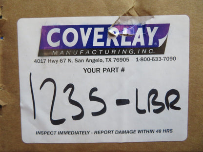 Ford F-100 Coverley Replacement Door Panels - Plastic P/N 12-35-LBR (1022-825)
