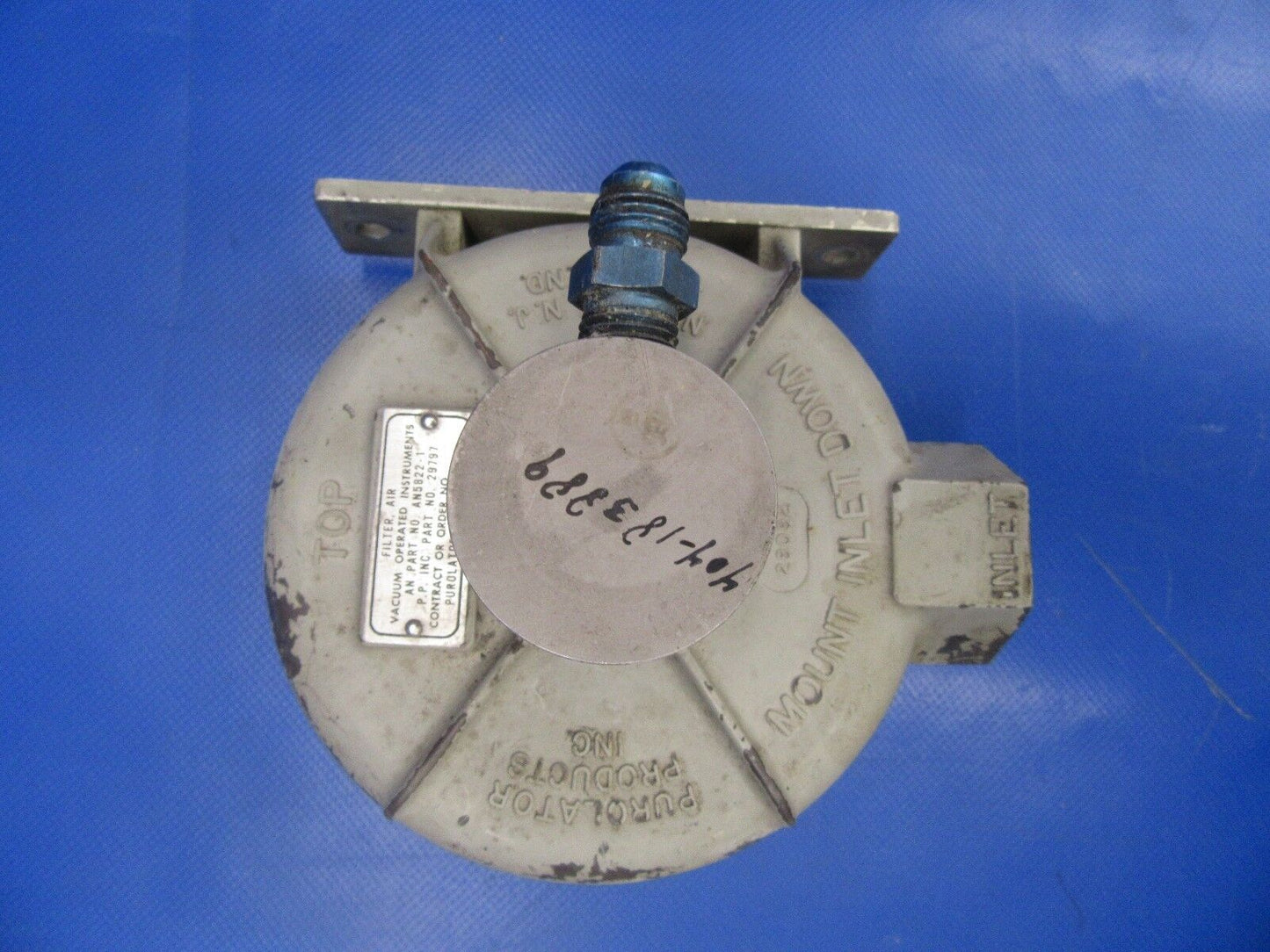 Beech 18 Purolator Instrument Air Filter P/N 404-183889 (0418-34)