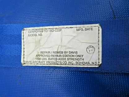 Cessna 170 Davis Aircraft Products Pilot Seat Belt (0721-885)