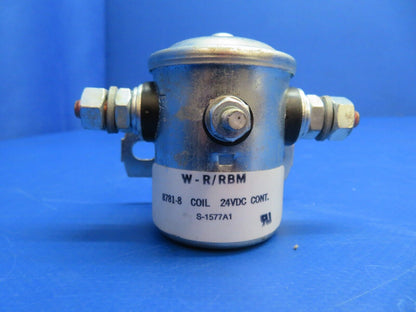 Piper PA-28R-200 Arrow White Rodger Contractor Coil 24 V P/N 8781-8 (1022-705)