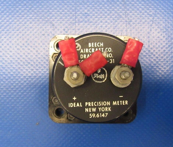 Beech Baron D55 Ideal Precision Meter Anti Icer Gauge P/N 50-384001-31 (1017-166