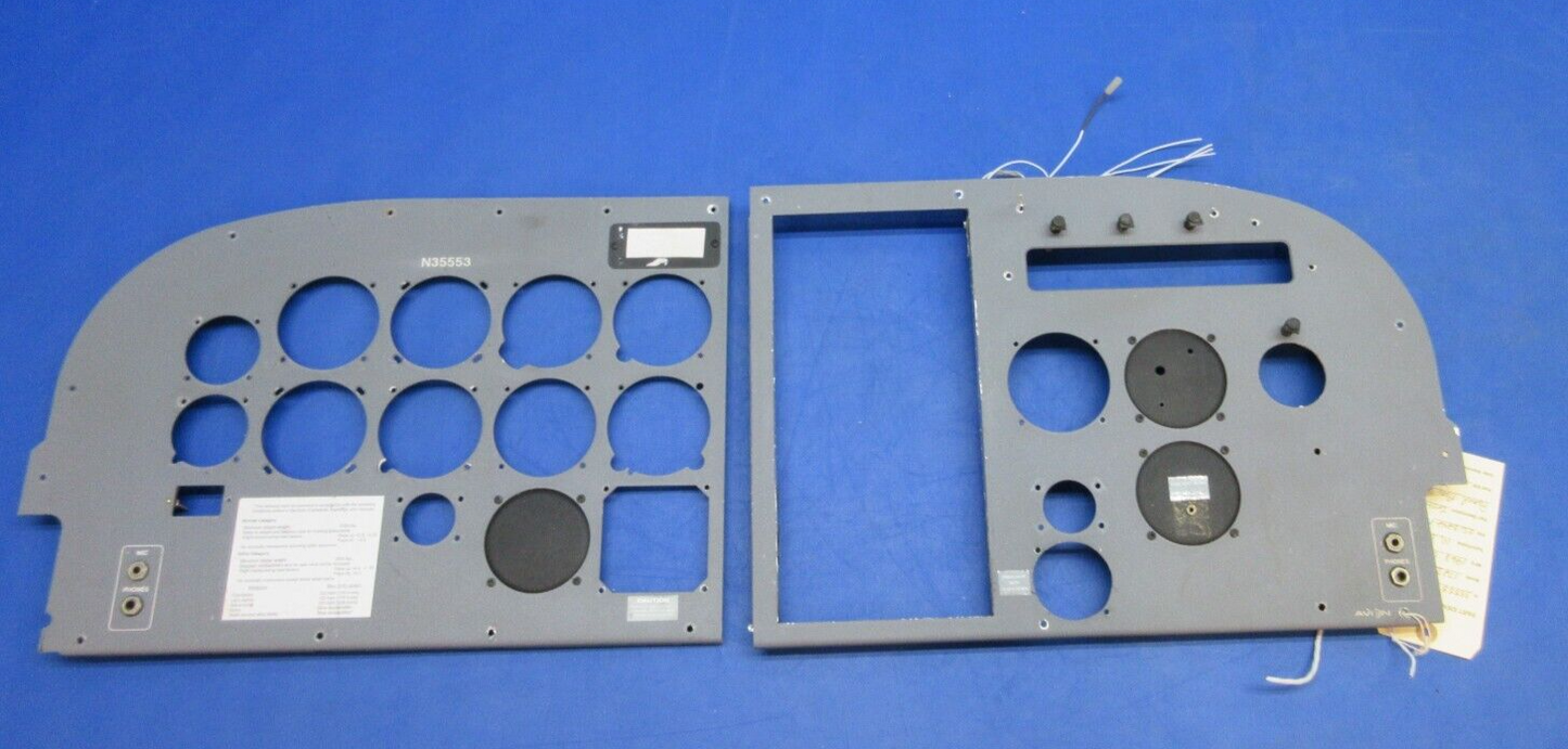 Cessna 172 / 172I Instrument Panel Assy Upper P/N 0513242-10 (0923-824)