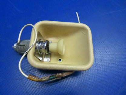 Cessna 310P Cigar Lighter & Pan P/N 0513052-8, 0811083-1 (0620-654)