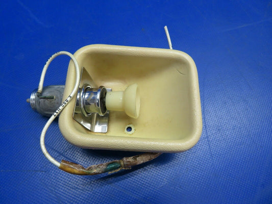 Cessna 310P Cigar Lighter & Pan P/N 0513052-8, 0811083-1 (0620-654)