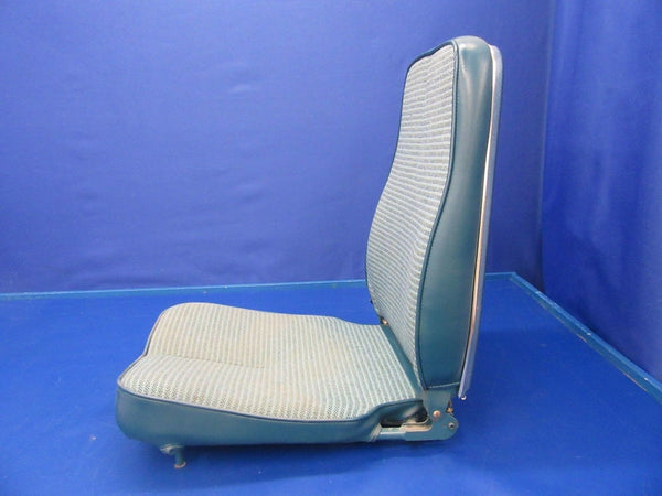 Piper PA-32 Cherokee Six Center Seat Turquoise Leather w/Tweed Cloth (0418-207)