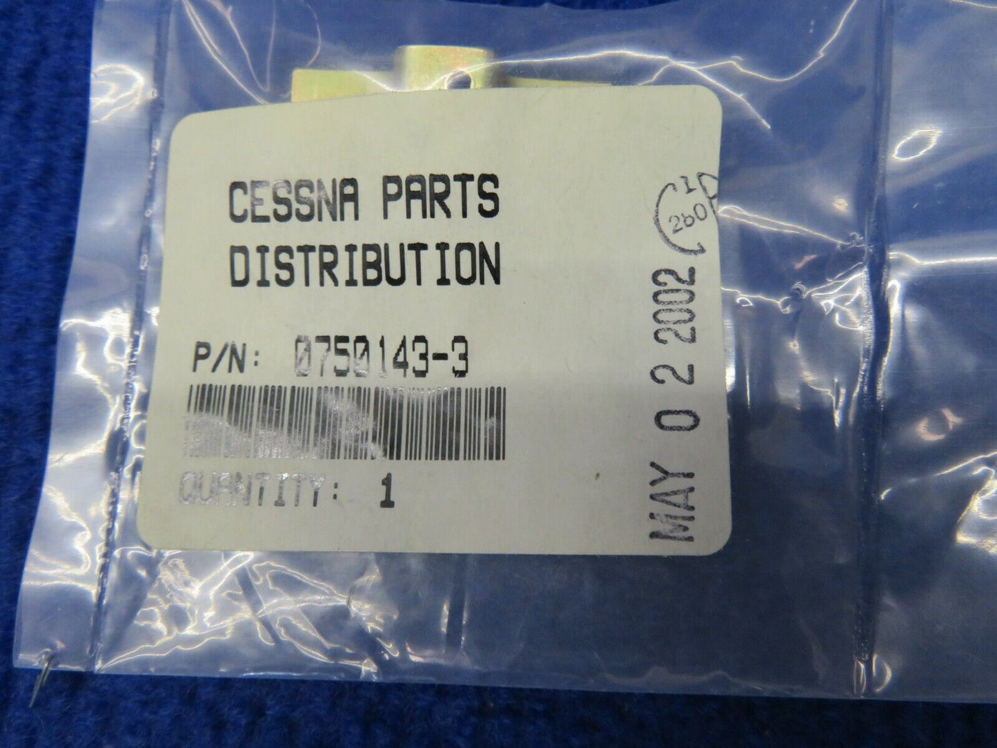 Cessna Bracket P/N 0750143-3 LOT OF 2 NOS (0522-81)