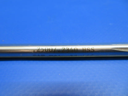 .2500 / .2340 Reamer P/N 37-446 LOT OF 3 NOS (1022-521)