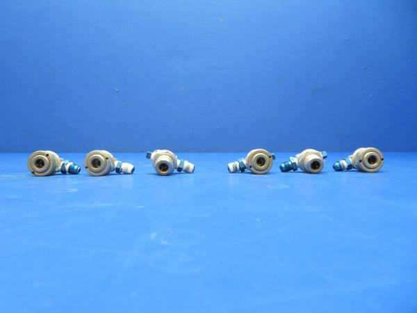 Cessna 310 / 310Q Oxygen Outlet Valve P/N C166006-0202 LOT OF 6 (0823-729)