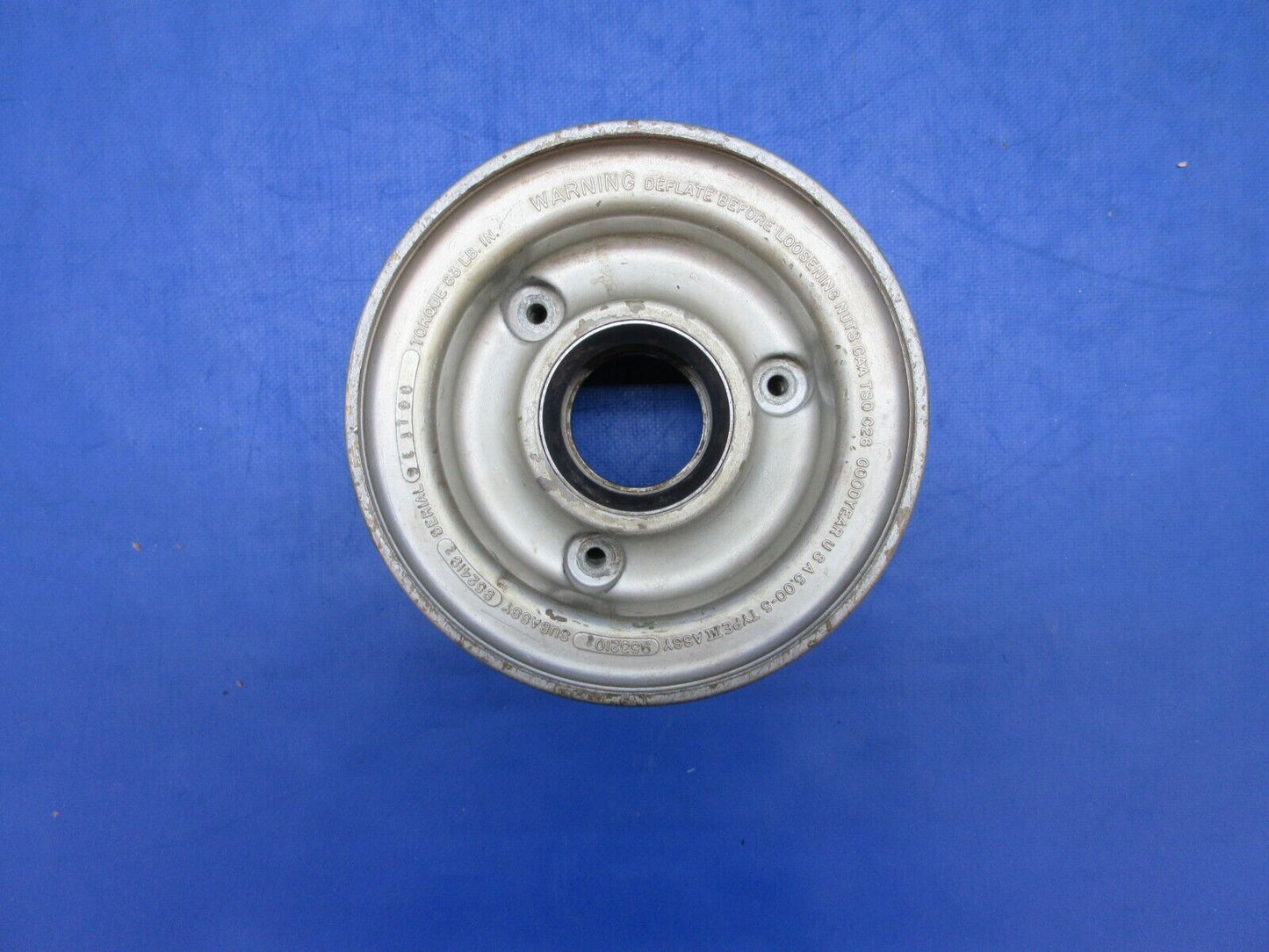 Goodyear 5.00 x 5 Type III Wheel Assy P/N 9532102 (1123-664)